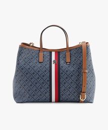 TH モノプレイ ストライプ 2WAYトートバッグ