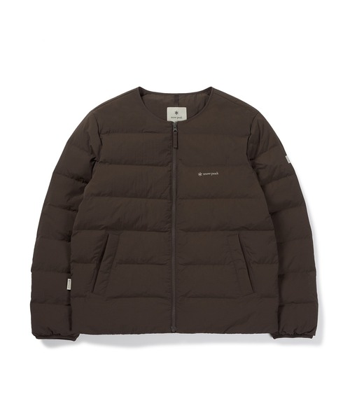 Snow Peak（スノーピーク）の「Snow Peak / LAND LIGHT DOWN JACKET  ランド ライトダウンジャケット 海外限定（ダウンジャケット/コート・メンズ・ブラック/ライトベージュ/ダークカーキ/ブラウン・M/L/XL）」の10枚目の写真
