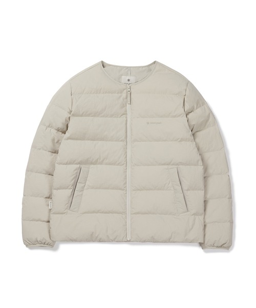 Snow Peak（スノーピーク）の「Snow Peak / LAND LIGHT DOWN JACKET  ランド ライトダウンジャケット 海外限定（ダウンジャケット/コート・メンズ・ブラック/ライトベージュ/ダークカーキ/ブラウン・M/L/XL）」の12枚目の写真