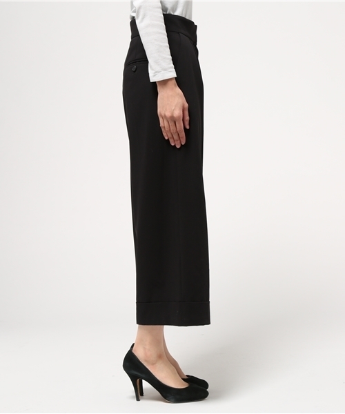 FORDMILLS（フォードミルズ）の「FORDMILLS / ドライギャバガウチョトラウザー（その他パンツ・レディース・ホワイト/ベージュ/ブラック・34/36/38）」の11枚目の写真