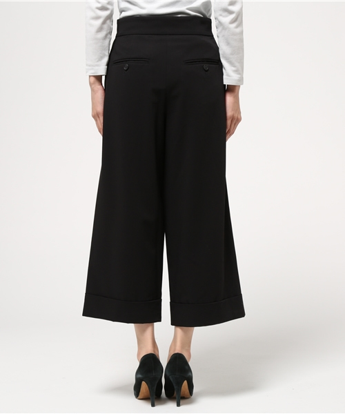 FORDMILLS（フォードミルズ）の「FORDMILLS / ドライギャバガウチョトラウザー（その他パンツ・レディース・ホワイト/ベージュ/ブラック・34/36/38）」の12枚目の写真