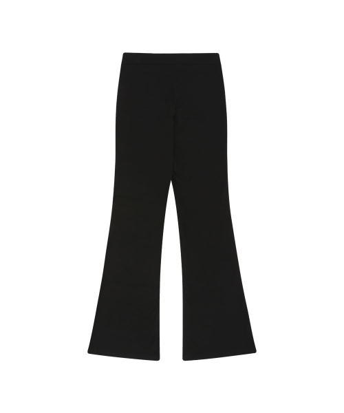 LAZYZ（レイジジ）の「コージーリブ bootカットパンツ (2カラー)（その他パンツ・レディース・ブラック/グレー・F）」の5枚目の写真