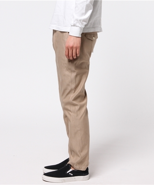 BHY-biography(ビーエイチワイバイオグラフィー)の「BACK SWEAT TWILL CHINO/バックサテンスウェットツイルチノパンツ(その他パンツ・メンズ・カーキ/オリーブ・48/46/44)」の10枚目の写真