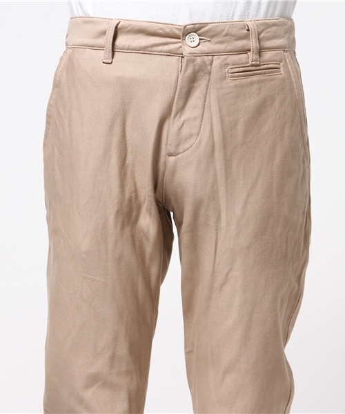 BHY-biography(ビーエイチワイバイオグラフィー)の「BACK SWEAT TWILL CHINO/バックサテンスウェットツイルチノパンツ(その他パンツ・メンズ・カーキ/オリーブ・48/46/44)」の5枚目の写真