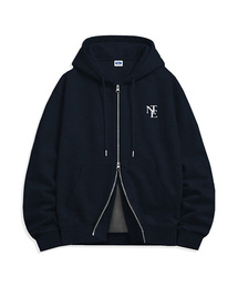 NTE ミニモノグラム 2WAY ジップアップパーカー (4color)