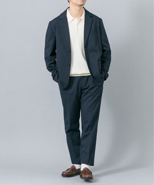 URBAN RESEARCH ROSSO MEN(アーバンリサーチロッソメン)の「『イージーケア』コットンカシミヤニットポロシャツ(ニット/セーター・メンズ・グレー/アイボリー/ベージュ系その他/マスタード/ネイビー/ブラック・LARGE/MEDIUM)」の19枚目の写真