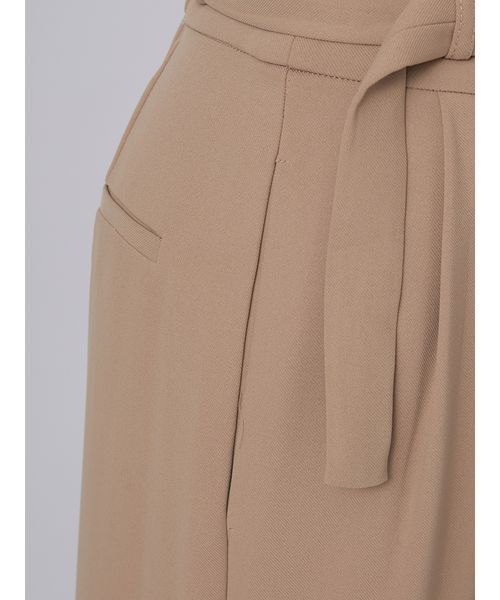 SNIDEL(スナイデル)の「ハイウエストワイドパンツ(その他パンツ・レディース・グレー/ベージュ/ネイビー・0/1)」の4枚目の写真