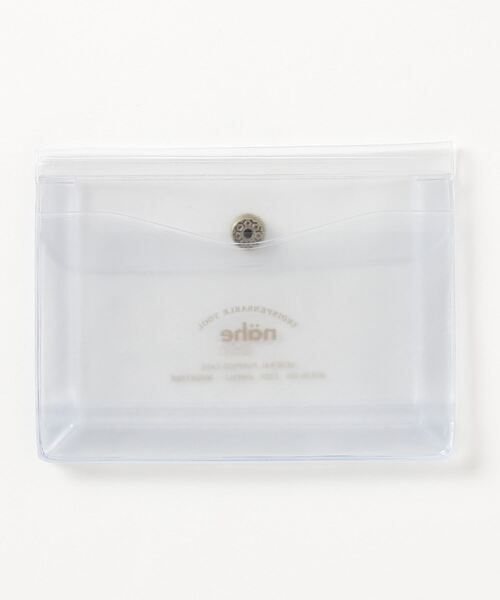 Nahe(ネーエ)の「nahe ネーエ ジェネラルパーパスケース カード ミニポーチ 財布 フラット スクエア クリア A7(コインケース・レディース・イエロー/アイボリー/ワイン/ブルー/グレー/グリーン/レッド/ミント/ブラック/ホワイト/クリア/ピンク/ブラウン系その他/グレー系その他・FREE)」の21枚目の写真