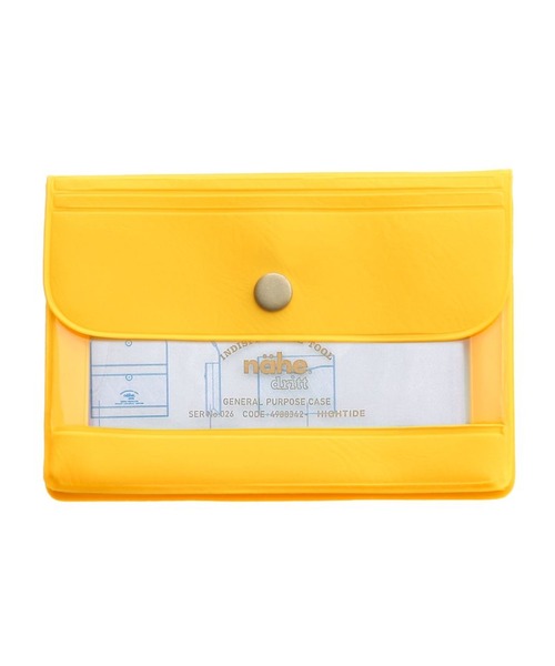 Nahe(ネーエ)の「nahe ネーエ ジェネラルパーパスケース カード ミニポーチ 財布 フラット スクエア クリア A7(コインケース・レディース・イエロー/アイボリー/ワイン/ブルー/グレー/グリーン/レッド/ミント/ブラック/ホワイト/クリア/ピンク/ブラウン系その他/グレー系その他・FREE)」の17枚目の写真