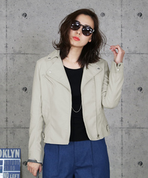 レディースのライダースジャケット グレー系 一覧 Wear