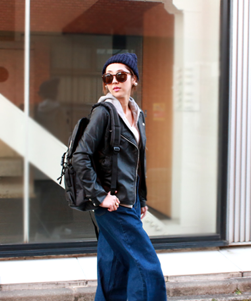 reca（レカ）の「ライダースダブルジャケット（ライダースジャケット・レディース・アイボリー/ブラック/グレー/キャメル/ライトグレー/ピンク/ライトカーキ/ブラウン/ベージュ/カーキ/ライトピンク/グリーン系その他・M/L）」の14枚目の写真