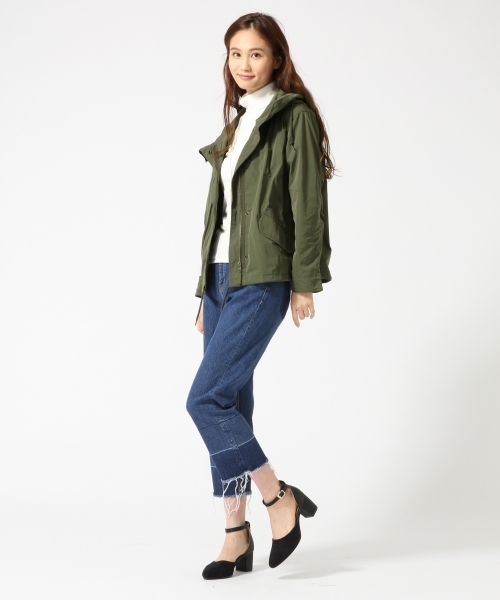 GLOBAL WORK(グローバルワーク)の「【一部店舗限定】CONE DENIM パッチワークパンツ/727697(デニムパンツ・レディース・ブルー/ネイビー・LARGE/MEDIUM/SMALL)」の8枚目の写真