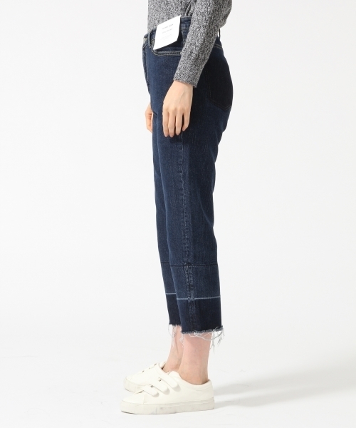 GLOBAL WORK(グローバルワーク)の「【一部店舗限定】CONE DENIM パッチワークパンツ/727697(デニムパンツ・レディース・ブルー/ネイビー・LARGE/MEDIUM/SMALL)」の9枚目の写真