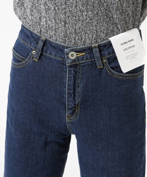 GLOBAL WORK(グローバルワーク)の「【一部店舗限定】CONE DENIM パッチワークパンツ/727697(デニムパンツ・レディース・ブルー/ネイビー・LARGE/MEDIUM/SMALL)」の11枚目の写真