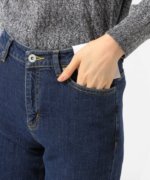 GLOBAL WORK(グローバルワーク)の「【一部店舗限定】CONE DENIM パッチワークパンツ/727697(デニムパンツ・レディース・ブルー/ネイビー・LARGE/MEDIUM/SMALL)」の12枚目の写真