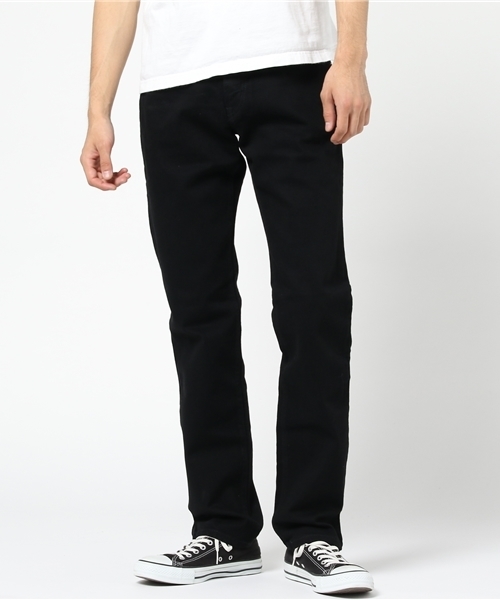 EDWIN(エドウィン)の「【EDWIN】E STANDARD レギュラーストレート ブラック(デニムパンツ・メンズ・ブラック・28inch/33inch/31inch/34inch/30inch/32inch/29inch)」の1枚目の写真