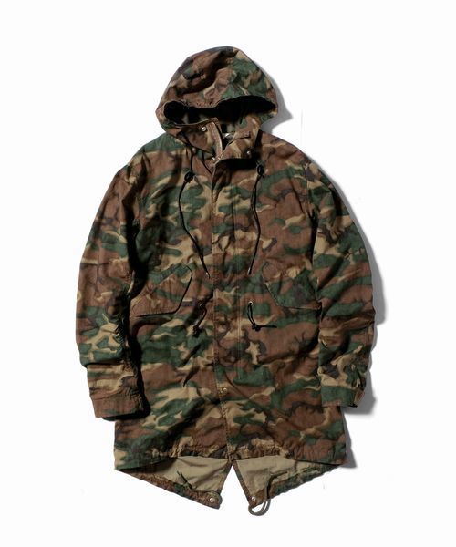 BEN DAVIS/PROJECT LINE(ベンデイビスプロジェクトライン)の「BEN DAVIS PROJECT LINE MISSION MODS COAT(モッズコート・メンズ・カモフラージュ・MEDIUM/LARGE/X-LARGE)」の1枚目の写真