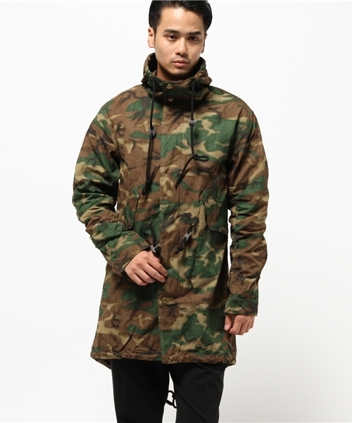 BEN DAVIS/PROJECT LINE(ベンデイビスプロジェクトライン)の「BEN DAVIS PROJECT LINE MISSION MODS COAT(モッズコート・メンズ・カモフラージュ・MEDIUM/LARGE/X-LARGE)」の2枚目の写真