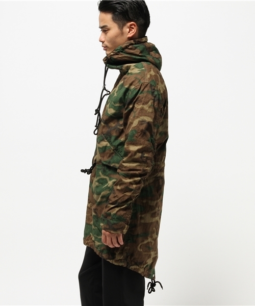 BEN DAVIS/PROJECT LINE(ベンデイビスプロジェクトライン)の「BEN DAVIS PROJECT LINE MISSION MODS COAT(モッズコート・メンズ・カモフラージュ・MEDIUM/LARGE/X-LARGE)」の9枚目の写真