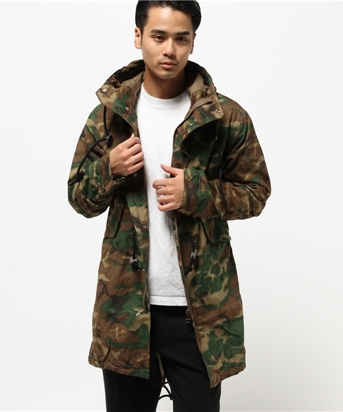 BEN DAVIS/PROJECT LINE(ベンデイビスプロジェクトライン)の「BEN DAVIS PROJECT LINE MISSION MODS COAT(モッズコート・メンズ・カモフラージュ・MEDIUM/LARGE/X-LARGE)」の11枚目の写真