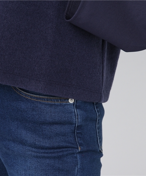 mystic(ミスティック)の「袖フレア切替プルオーバー(Tシャツ/カットソー・レディース・オフホワイト/ピンク/ブラック/ネイビー・フリ-)」の10枚目の写真