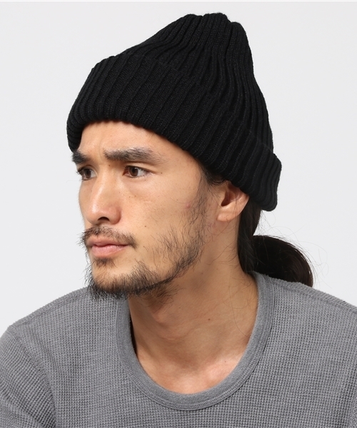 WEGO(ウィゴー)の「WEGO/リブニットキャップ(ニットキャップ/ビーニー・メンズ・杢グレー/ワイン/ネイビー/ブラック/ホワイト・FREE)」の14枚目の写真