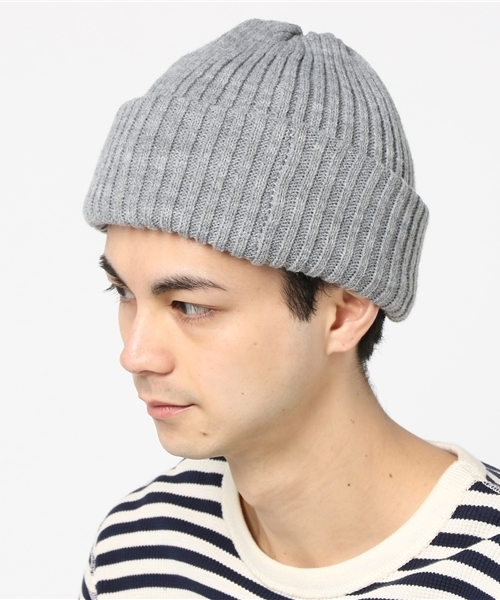 WEGO(ウィゴー)の「WEGO/リブニットキャップ(ニットキャップ/ビーニー・メンズ・杢グレー/ワイン/ネイビー/ブラック/ホワイト・FREE)」の15枚目の写真