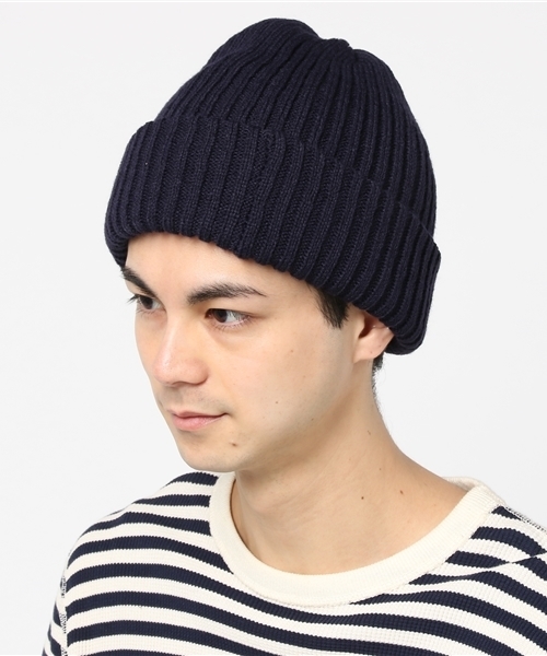 WEGO(ウィゴー)の「WEGO/リブニットキャップ(ニットキャップ/ビーニー・メンズ・杢グレー/ワイン/ネイビー/ブラック/ホワイト・FREE)」の16枚目の写真