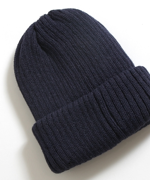 WEGO(ウィゴー)の「WEGO/リブニットキャップ(ニットキャップ/ビーニー・メンズ・杢グレー/ワイン/ネイビー/ブラック/ホワイト・FREE)」の11枚目の写真