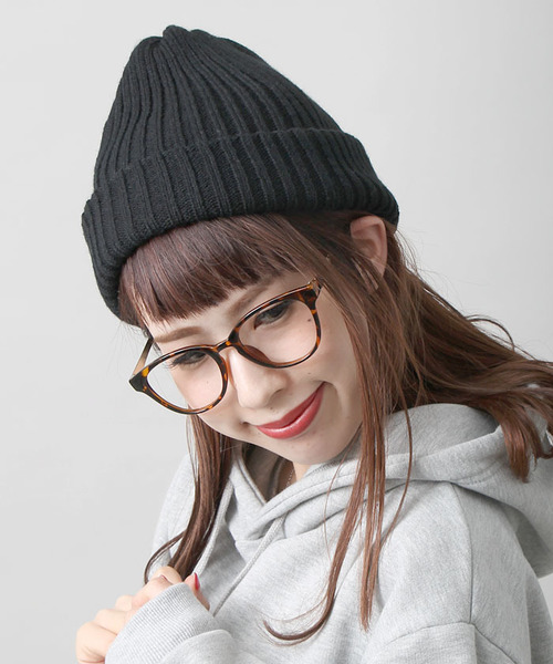 WEGO(ウィゴー)の「WEGO/リブニットキャップ(ニットキャップ/ビーニー・メンズ・杢グレー/ワイン/ネイビー/ブラック/ホワイト・FREE)」の21枚目の写真