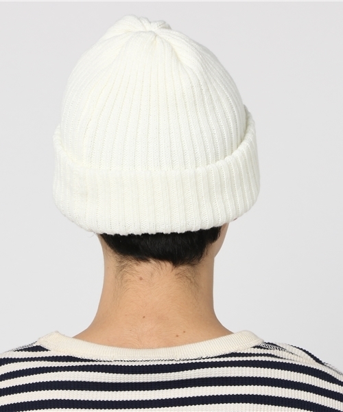 WEGO(ウィゴー)の「WEGO/リブニットキャップ(ニットキャップ/ビーニー・メンズ・杢グレー/ワイン/ネイビー/ブラック/ホワイト・FREE)」の7枚目の写真