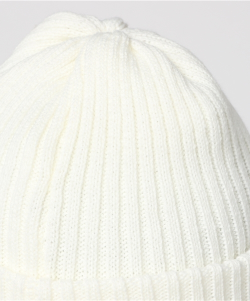 WEGO(ウィゴー)の「WEGO/リブニットキャップ(ニットキャップ/ビーニー・メンズ・杢グレー/ワイン/ネイビー/ブラック/ホワイト・FREE)」の8枚目の写真