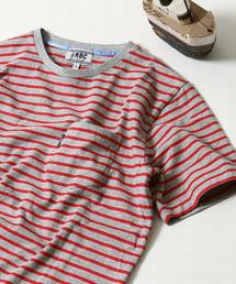 coen | 【MBC】SZボーダーポケTクルーネック(Tシャツ/カットソー)