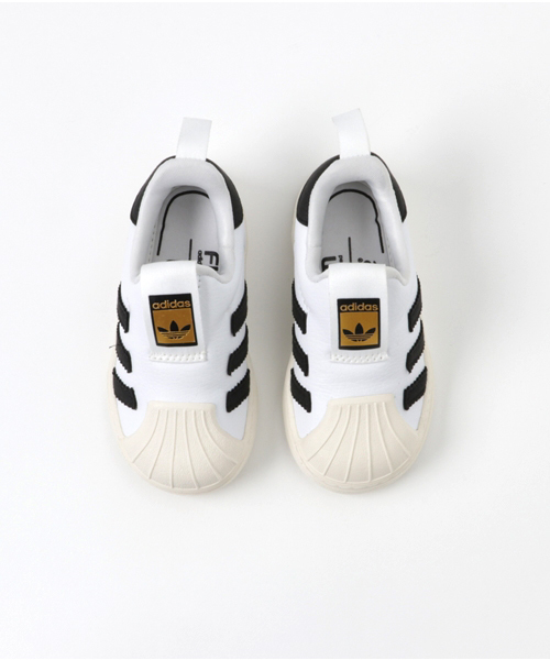 adidas（アディダス）の「オリジナルス SS360[SS 360 I]（スニーカー・キッズ・ホワイト×ブラック/ホワイト×ブルー・13.5cm/16cm/14.5cm/15.5cm/12cm/15cm/14cm/13cm）」の4枚目の写真