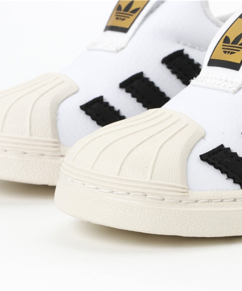 adidas（アディダス）の「オリジナルス SS360[SS 360 I]（スニーカー・キッズ・ホワイト×ブラック/ホワイト×ブルー・13.5cm/16cm/14.5cm/15.5cm/12cm/15cm/14cm/13cm）」の5枚目の写真