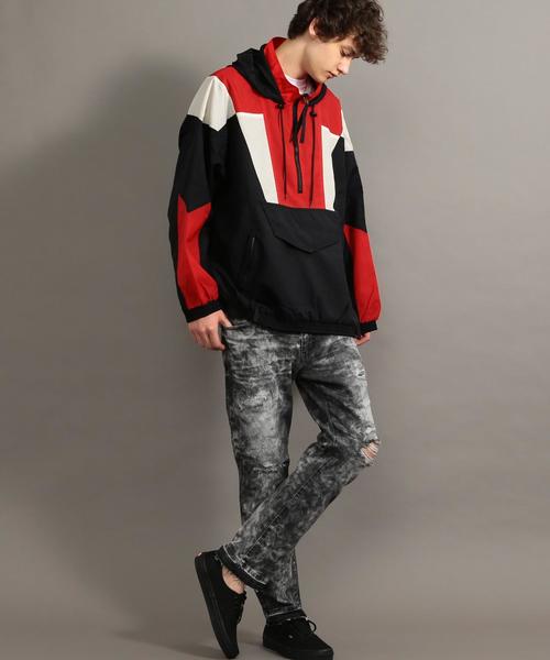 BEAUTY&YOUTH UNITED ARROWS（ビューティーアンドユースユナイテッドアローズ）の「【店舗限定】 by ナイロン アノラック ◆（ナイロンジャケット・メンズ・ブラック/パープル・LARGE/MEDIUM）」の14枚目の写真