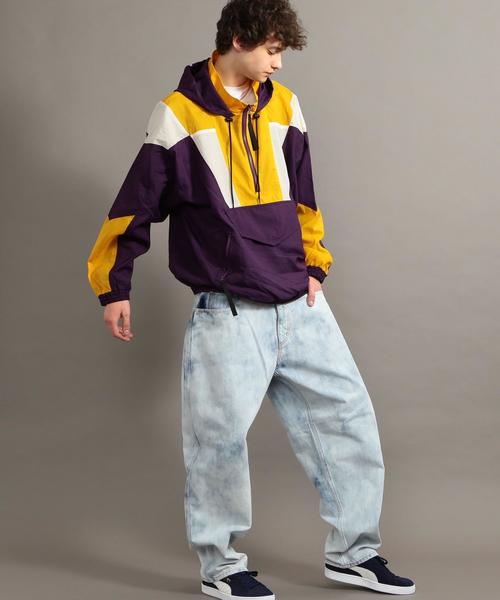 BEAUTY&YOUTH UNITED ARROWS（ビューティーアンドユースユナイテッドアローズ）の「【店舗限定】 by ナイロン アノラック ◆（ナイロンジャケット・メンズ・ブラック/パープル・LARGE/MEDIUM）」の9枚目の写真