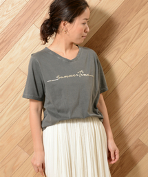 un dix cors | ラメサマータイムTシャツ(Tシャツ/カットソー)