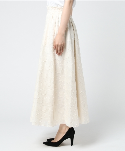 SHIPS（シップス）の「PrimaryNavyLabel:カットジャカードスカート（スカート・レディース・ネイビー/ピンク系その他・ONE SIZE）」の4枚目の写真