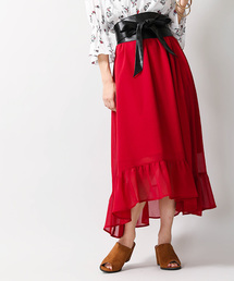 WEGO | WEGO/イレヘムフリルミディスカート(スカート)