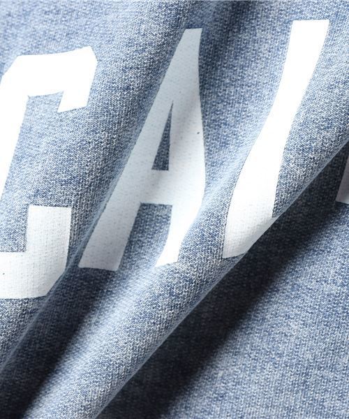 STYLEBLOCK（スタイルブロック）の「ケミカルウォッシュビッグシルエットロゴスウェット（スウェット・メンズ・ネイビー/ブルー・FREE）」の7枚目の写真