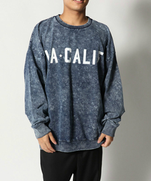 STYLEBLOCK（スタイルブロック）の「ケミカルウォッシュビッグシルエットロゴスウェット（スウェット）」
