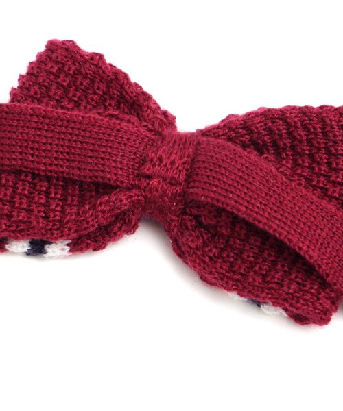 apres les cours（アプレレクール）の「■ニット蝶ネクタイ_アプレレクールマシェリ（ネクタイ・キッズ・エンジ/ネイビー/ブラック/グリーン・140/95）」の11枚目の写真