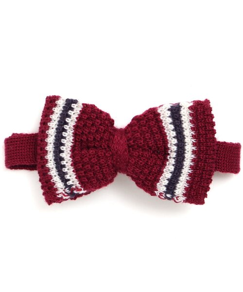 apres les cours（アプレレクール）の「■ニット蝶ネクタイ_アプレレクールマシェリ（ネクタイ・キッズ・エンジ/ネイビー/ブラック/グリーン・140/95）」の14枚目の写真