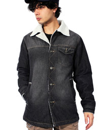 ８(eight) | 裏ボア デニム ランチコート(デニムジャケット)