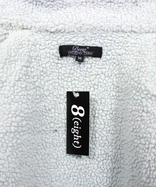 ８(eight)（エイト）の「裏ボア デニム ランチコート（デニムジャケット・メンズ・ブラック/ブルー系その他/ブルー系その他2・MEDIUM/LARGE/X-LARGE）」の20枚目の写真