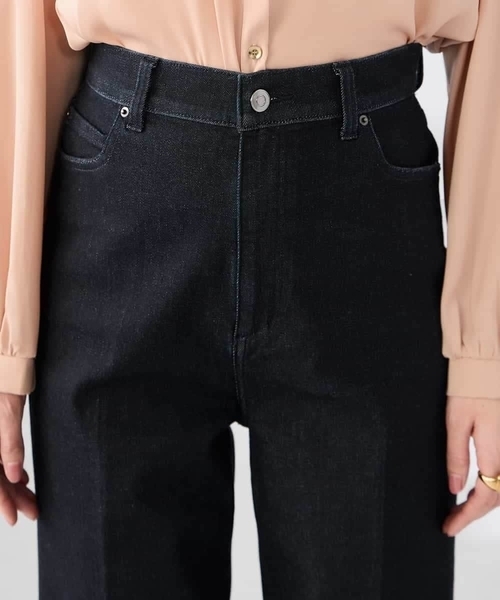 a.v.v（アーヴェヴェ）の「ワイドデニムパンツ（デニムパンツ・レディース・ネイビー/ライトブルー・40/42/34/38/36）」の18枚目の写真