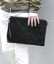 NANO universe | イントレチャート クラッチバッグ(クラッチバッグ)