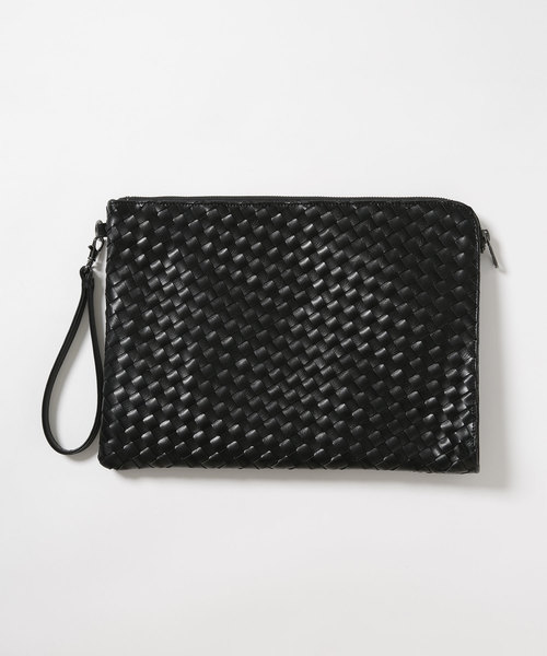 NANO universe（ナノユニバース）の「イントレチャート クラッチバッグ（クラッチバッグ・メンズ・ダークブラウン/キャメル/ブラック・FREE）」の4枚目の写真