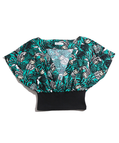 WEGO/アロハカシュクールリブブラウス WEGO/アロハカシュクールリブブラウス